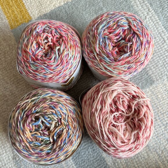 Lion Brand Yarn Comfy Cotton Blend Yarn Variety Bundle - Picture 1 of 7